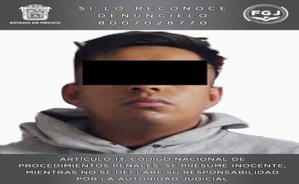 Detienen a Axel “N”, presunto ladrón de un banco en Edomex