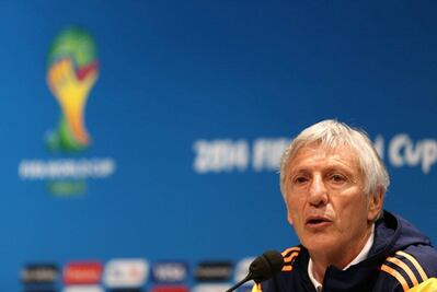 Pékerman reitera su compromiso con Colombia