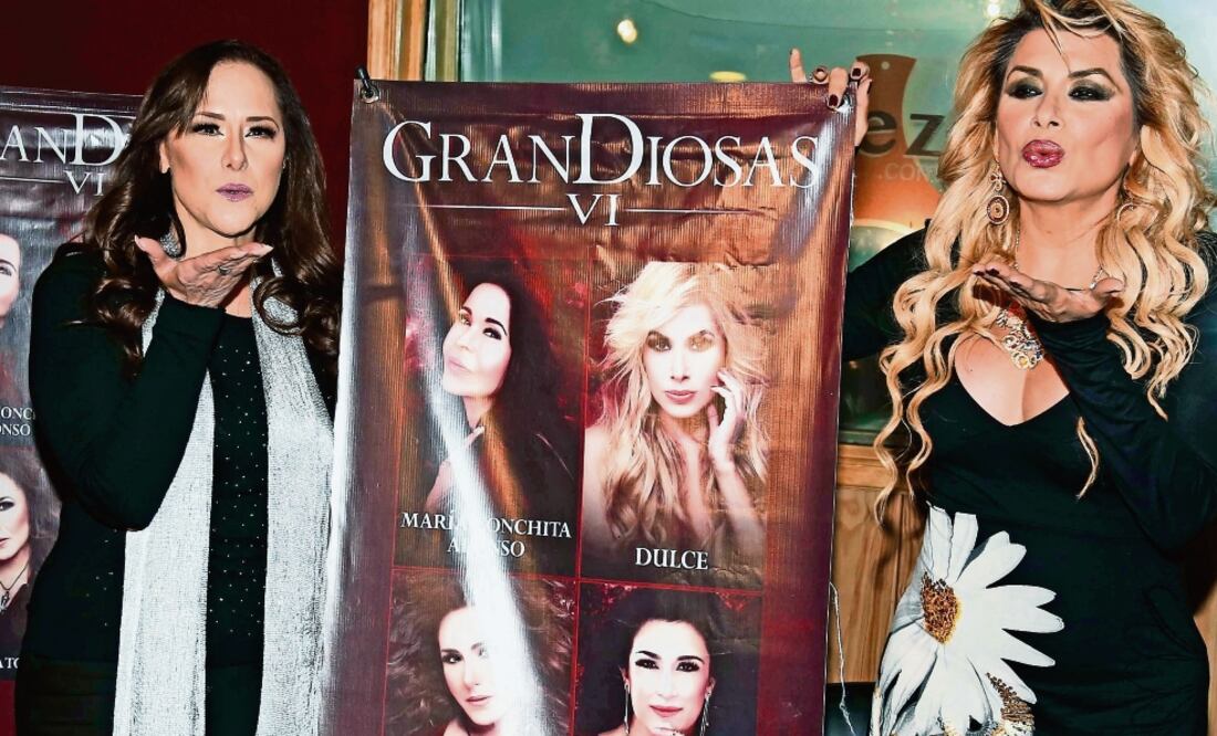 Las artistas se presentarán hoy en el Teatro Metropólitan (AGUSTIN SALINAS. EL UNIVERSAL)