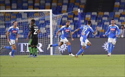 Napoli gana con cuatro goles anulados al Sassuolo