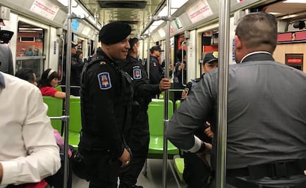 Detienen a 13 personas durante operativo en Línea 1 del Metro