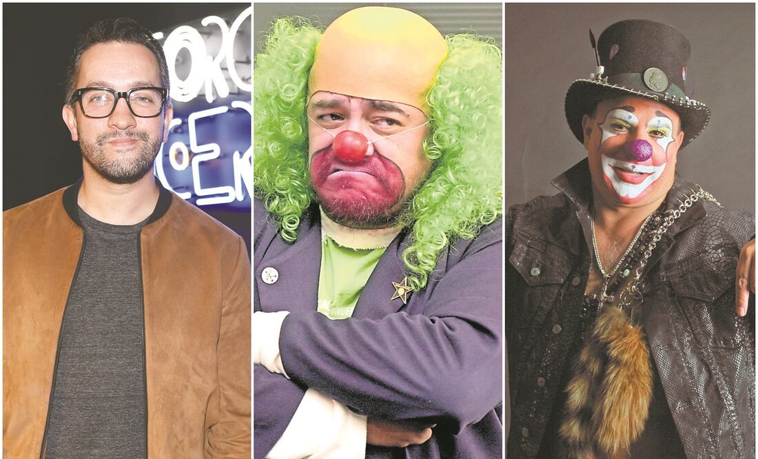 Chumel Torres, Brozo y Platanito. Fotos: Archivo El Universal