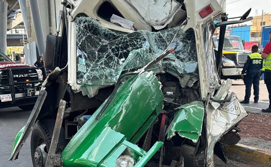 El percance ocurrió cerca de la estación Tezonco de la Línea 12 del Metro. (FOTO: especial)