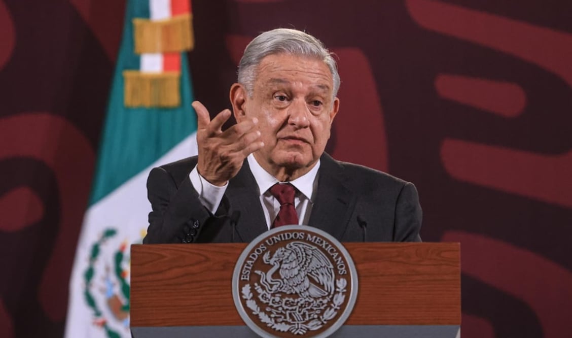 El presidente Andrés Manuel López Obrador aseguró Guanajuato está fuera de control que en casos de homicidios dolosos. Foto: Gabriel Pano/EL UNIVERSAL