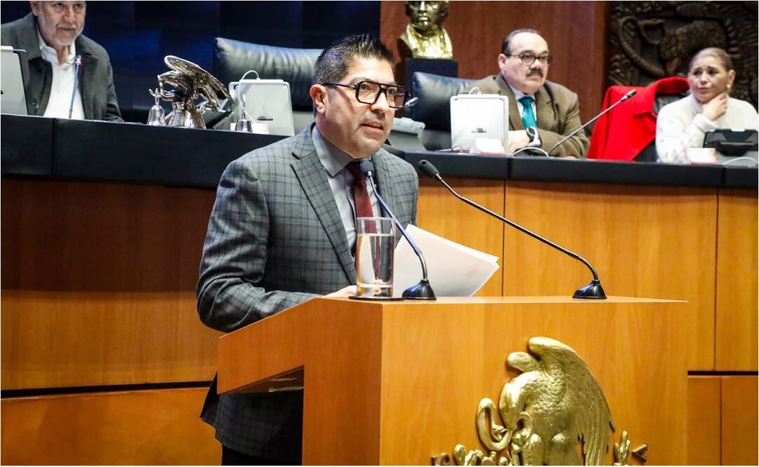 Armando Ayala Robles, senador de Morena. Foto: Tomada de X