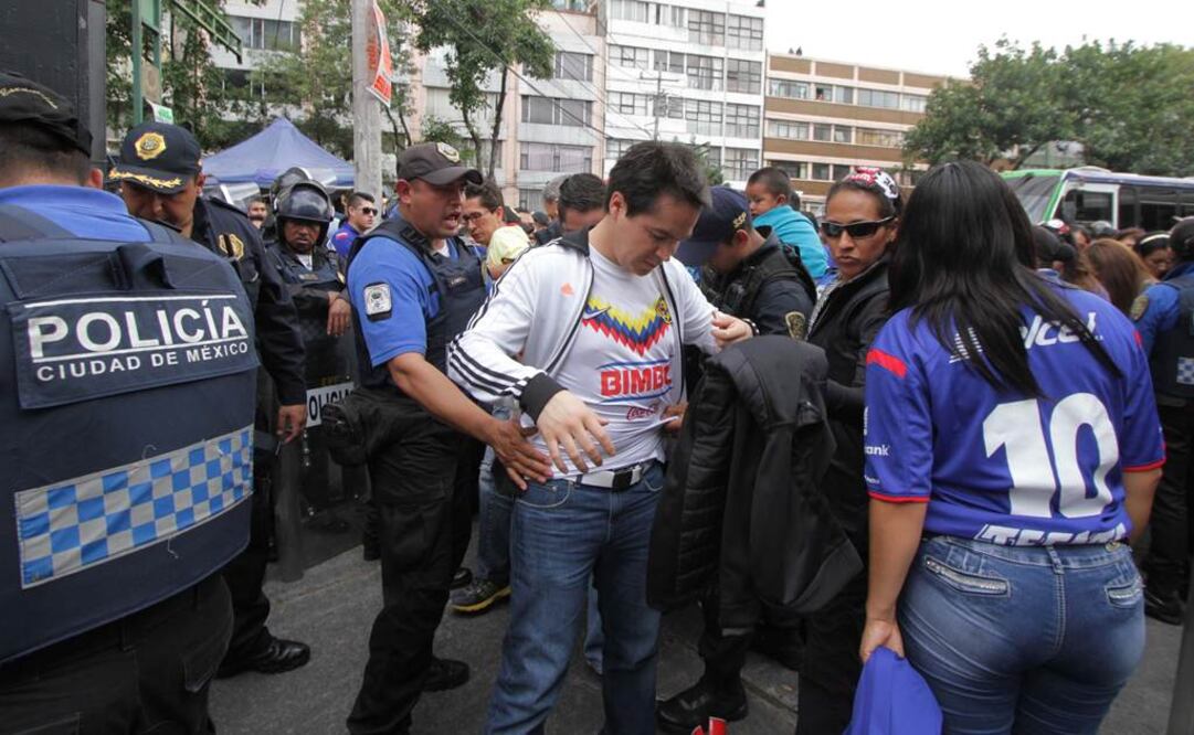 La policía tuvo el control. Carlos Mejía/El Universal