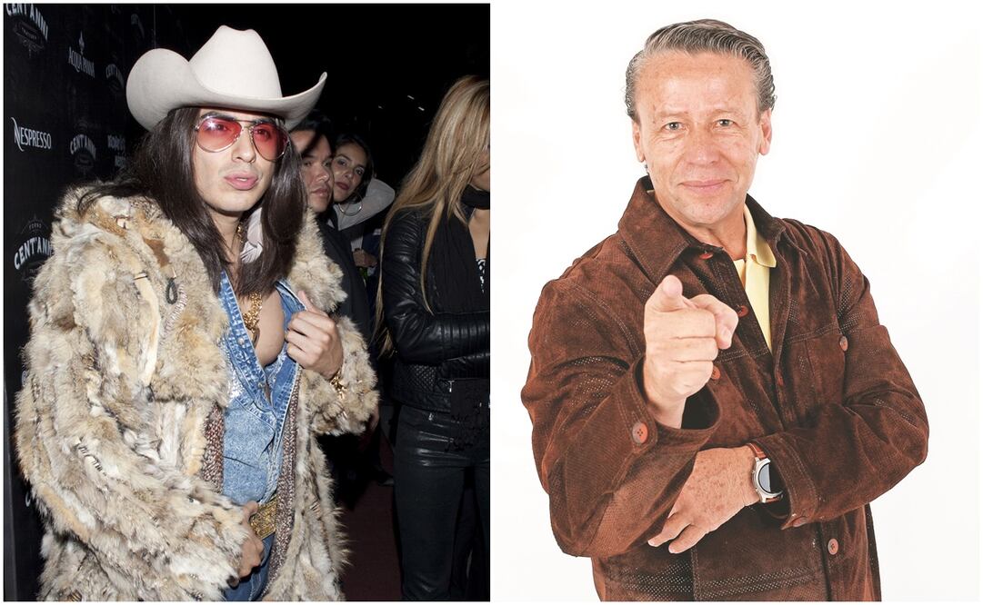 Rey grupero y Alfredo Adame. Fotos: Archivo