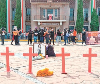 Edomex registra 18.6% de alza en feminicidios