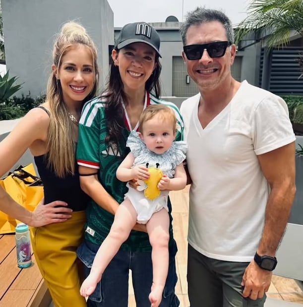 Carmen Aub, Raúl Méndez y Fernanda Castillo se reencuentran.
Instagram raulmijomendez