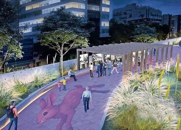 Calzada Flotante de Tlalpan tendrá área verde y exposiciones; estas son las imágenes