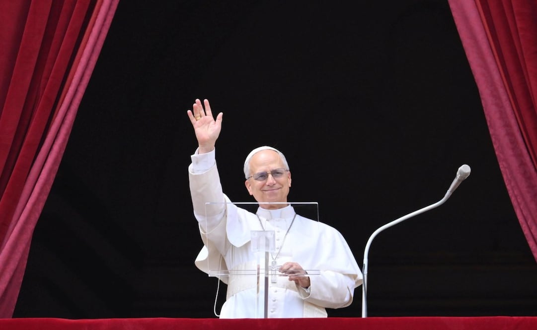 Fotografía tomada el 11/05/2025, del Papa León XIV. Foto: EFE