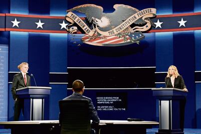 Clinton y Trump, por primera vez cara a cara