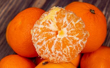 Qué pasa si te comes los "hilos blancos" de la mandarina