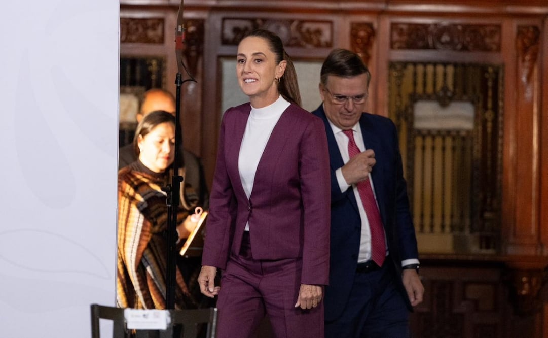 Conferencia matutina de la presidenta Claudia Sheinbaum Pardo el 12 de febrero de 2026. Foto: Hugo Salvador / EL UNIVERSAL