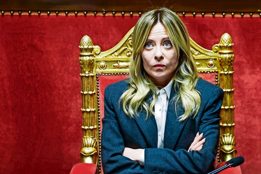 La premier italiana, Giorgia Meloni, tachó de “inaceptables” las críticas de Trump al Papa. “La inaceptable es ella”, alegó el estadounidense. Foto: Angelo Carconi / EFE