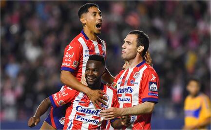 Atlético de San Luis aplastó a Tigres en la Ida de los Cuartos de Final; acarician las Semifinales