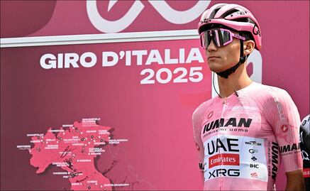 El ciclista mexicano Isaac Del Toro reafirma su liderato en el Giro de Italia; amplía se ventaja a pesar de la accidentada etapa 14