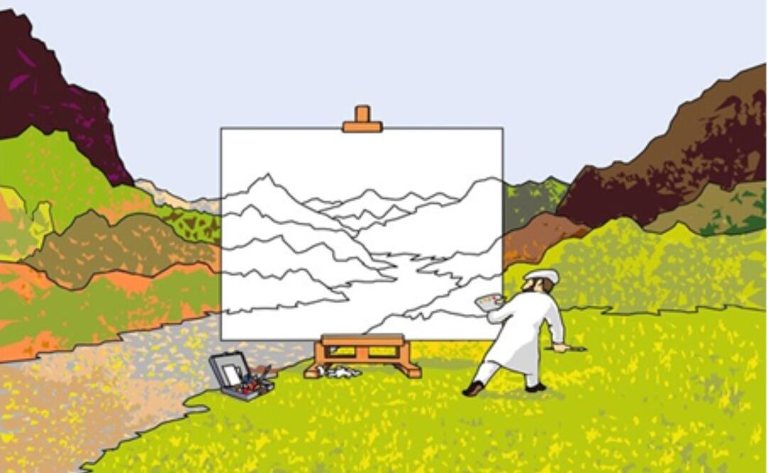 La muestra "La lógica del humor”, fue presentada dentro de la XV Feria del Libro Usado y Antiguo de Guadalajara. Foto: Muestra "La lógica del humor"