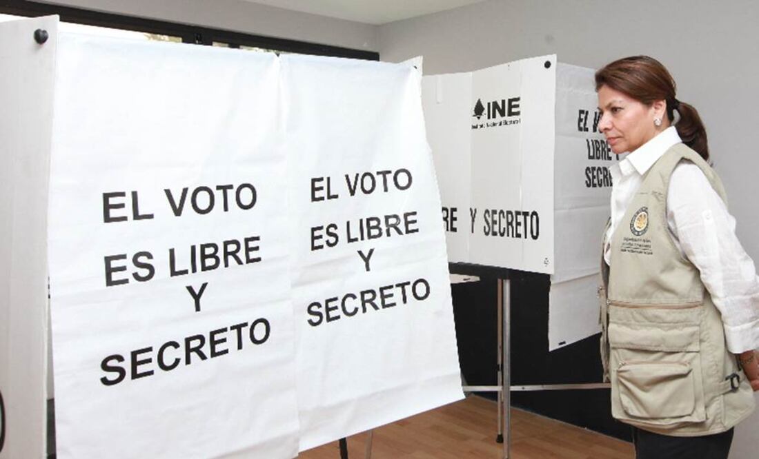 La encargada de la misión de observación electoral de la Organización de Estados Americanos (OEA) , la expresidenta de Costa Rica Laura Chinchilla. Foto: EFE