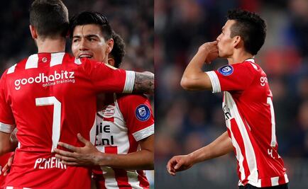 Otra goleada del PSV con tantos de los mexicanos