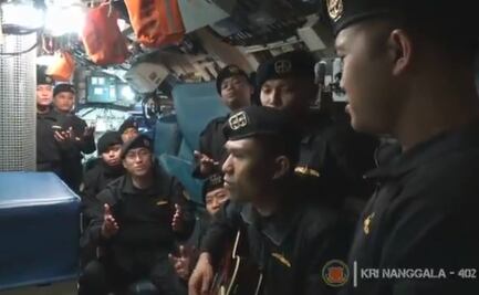 “Hasta que nos volvamos a ver”, la última canción que escucharon los marineros del submarino indonesio