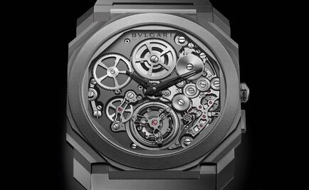 El tourbillon más delgado del mundo es de Bulgari