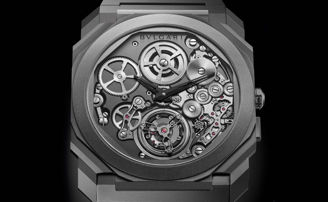 El tourbillon más delgado del mundo es de Bulgari