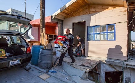 Falla geológica colapsa 4 casas en Tijuana; desalojan 22 viviendas