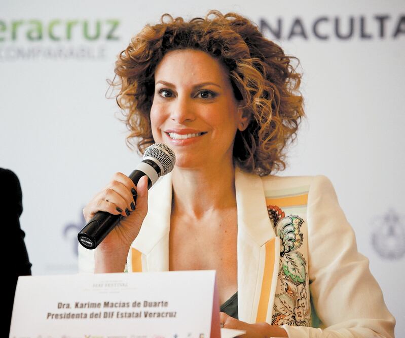 Medidas. Karime Macías debe presentarse una vez a la semana ante autoridades y no salir de Reino Unido. Foto: ARCHIVO EL UNIVERSAL