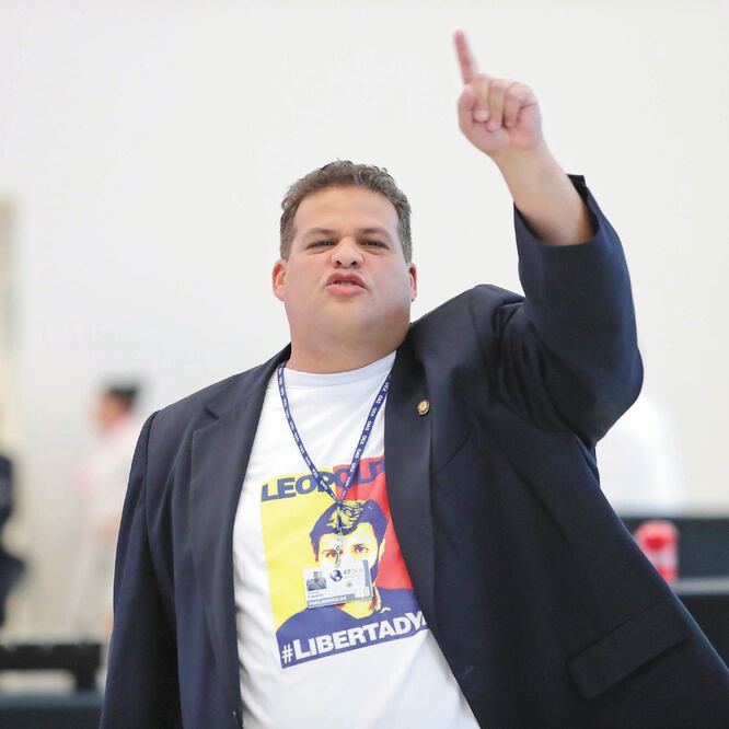 El diputado venezolano Franco Casella es un férreo opositor al régimen del presidente Nicolás Maduro. Foto/ARCHIVO EL UNIVERSAL