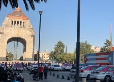 Taxistas aceptan mesa de trabajo con Secretaría de Gobierno; retiran bloqueo