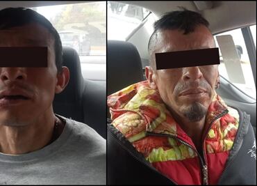 Detienen en Tlalnepantla a dos tras robar celular; amenazaron a la víctima con un picahielo