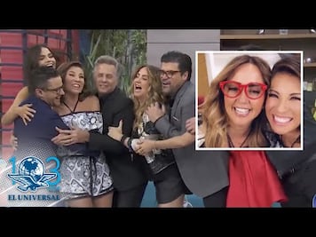 Ingrid Coronado es apapachada por Andrea Legarreta en "Hoy"