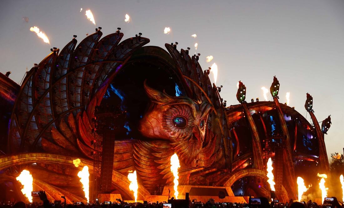 El festival terminó con presentación de Dimitri Vegas & Like Mike. Foto: Diego Simón/EL UNIVERSAL