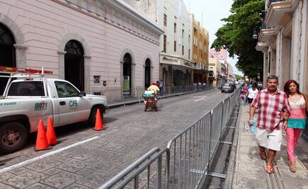 Blindan Centro Histórico de Mérida por encuentro Castro-Peña