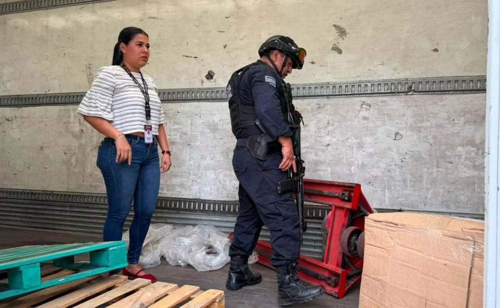 Presunto trabajador de Grupo Castores fue captado en video realizando la captura y robo de una iguana verde en Tuxpan, Veracruz. Foto: Especial