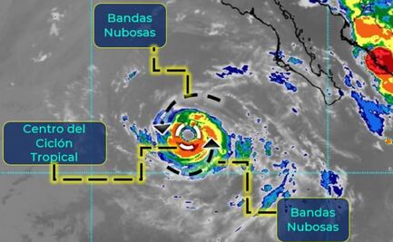 Huracán "Howard" provocará lluvias en estos estados