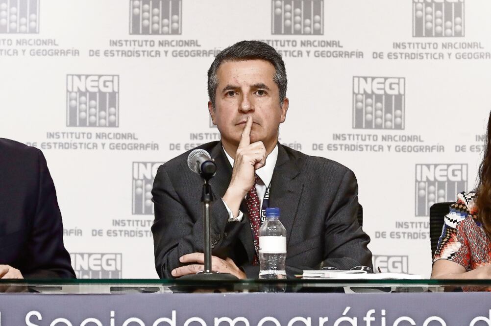 Julio Santaella Castell, presidente de la junta de gobierno del Instituto Nac io n a l de Estadística y Geografía (Inegi) (ALEJANDRO ACOSTA. EL UNIVERSAL)