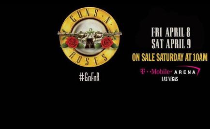 Guns N' Roses tocará en Las Vegas antes de Coachella