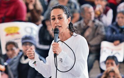 Los del PRD "andan muy machinrrines" en GAM, dice Sheinbaum