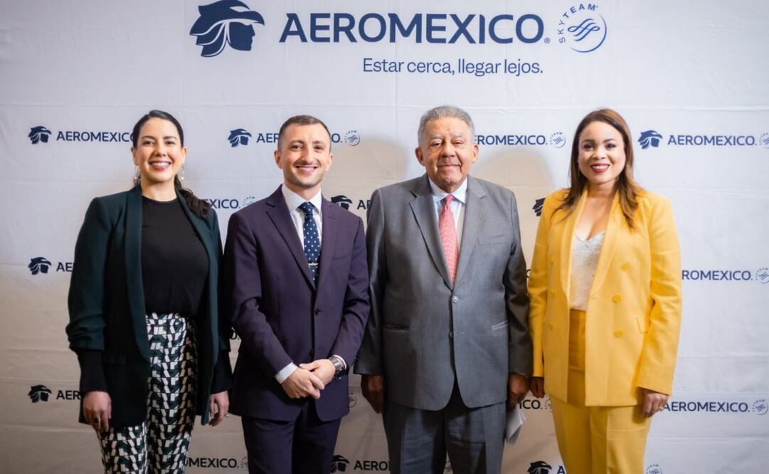 Aeroméxico inaugura ruta directa a Punta Cana. (17/06/25) Foto: Especial
