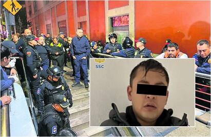 Cae implicado en homicidio en Metro Bellas Artes: García Harfuch