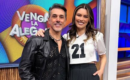 Sergio Mayer aparece en "Venga la Alegría" con su exnuera Natália Subtil: responde si Televisa lo vetó