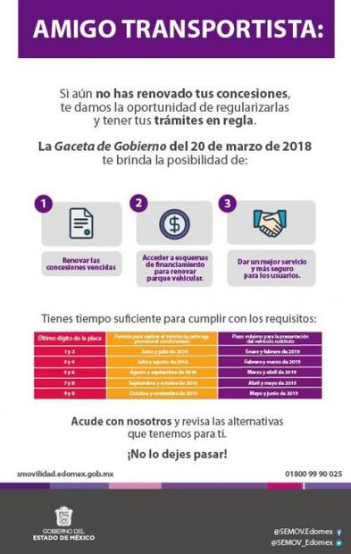 Rechazan transportistas del Edomex cambios en sus unidades