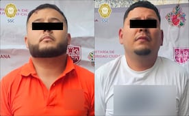 Detienen en la Cuauhtémoc al "Loco Bryan" y a "El Macaco", integrantes de la Unión Tepito; portaban un arma de fuego y 193 dosis de droga