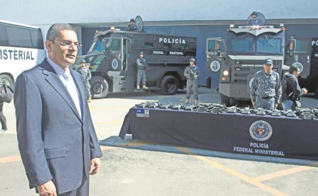 Vidal Díaz-Leal, chief of the  Federal Ministerial Police - File photo/EL UNIVERSAL