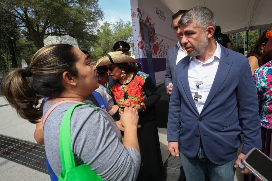 Mauricio Tabe calificó al cementerio civil como el más relevante del país. (Foto: Luis Camacho/ EL UNIVERSAL)