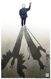 Un hombre y dos sombras