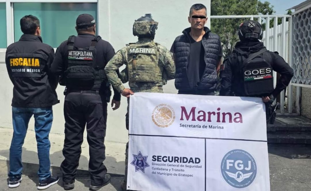“El Wuisi” fue detenido en la colonia Fuentes de Aragón. Foto: Especial