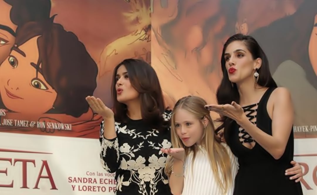 Sandra Echeverría and Loreto Peralta provided their voices to the characters in the Spanish version. (Photo: EFE)